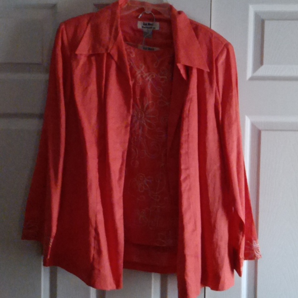 Orange three piece ensemble